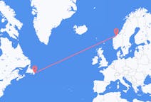 Flights from St. John s to Kristiansund