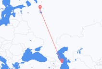 Flüge von der Stadt Baku in die Stadt Cherepovets