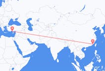 Flights from Xiamen to Gazipaşa