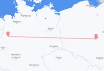Flyreiser fra Münster, Tyskland til Lodz, Polen