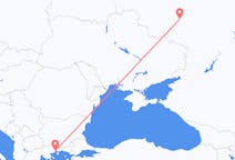 Fly fra Voronezj til Kavala