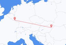 Flyg från Luxemburg, Luxemburg till Debrecen, Ungern