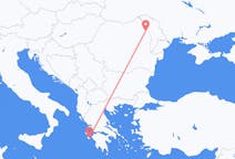 Flights from Zakynthos Island, Greece to Iași, Romania