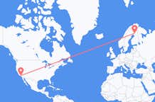 Flyrejser fra Los Angeles til Rovaniemi