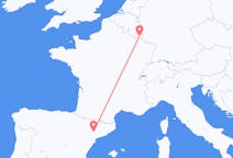 Flyg från Lleida, Spanien till Luxemburg, Luxemburg