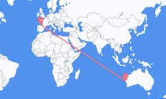 Vols de Geraldton, Australie pour Santander, Espagne
