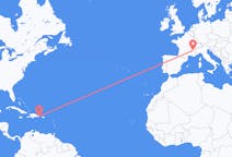 Flyreiser fra Punta Cana, til Grenoble
