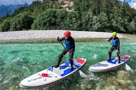 Soca River Whitewater Paddleboarding from Bovec