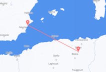 Flyrejser fra Batna, Algeriet til Alicante, Spanien