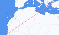出发地 冈比亚出发地 班竹目的地 土耳其埃德雷米特的航班