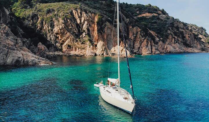 Heldags privat Ibiza & Formentera tur med sejlbåd