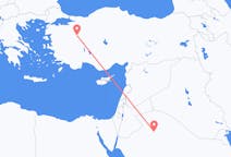 Flights from Al Jawf Region, Saudi Arabia to Kütahya, Turkey