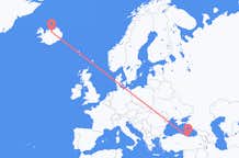 Flights from Ordu to Akureyri
