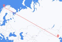 Flyg från Peking till Tromsö