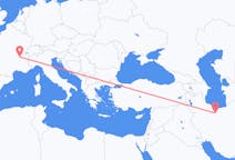 Flyrejser fra Teheran til Lyon