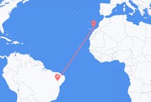Flyreiser fra Petrolina, Brasil til Lanzarote, Spania