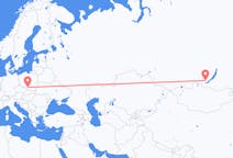 Flights from Irkutsk, Russia to Katowice, Poland