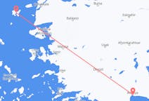 Flights from Lemnos, Greece to Antalya, Turkey