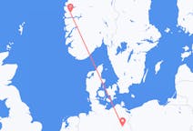 Fly fra Førde i Sunnfjord til Berlin