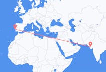 Flyreiser fra Kandla, til Lisboa