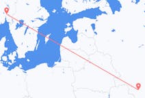 Fly fra Kursk til Oslo