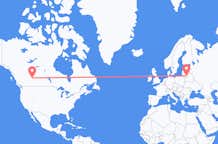 Flights from Edmonton to Vilnius