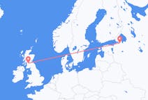 Vluchten van Sint-Petersburg, Rusland naar Glasgow, Schotland