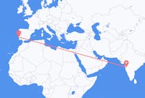 Flyg från Pune till Lissabon