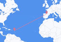 Lennot Antiguasta, Antigua ja Barbuda Vitoria-Gasteiziin, Espanja