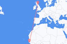Flights from Bissau to Edinburgh