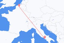 Flyg från Neapel, Italien till Lille, Italien
