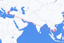 Flights from Côn Sơn Island, Vietnam to Icaria, Greece