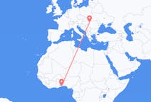 Flyreiser fra Lomé, Togo til Oradea, Romania