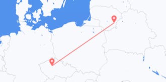 리투아니아에서 체코까지 운항하는 항공편