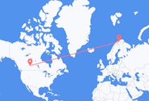 Flyreiser fra Lloydminster, Canada til Alta, Norge