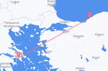 Flights from Zonguldak to Athens