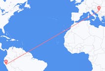 秘鲁出发地 卡哈馬卡飞往秘鲁目的地 贝尔格莱德的航班