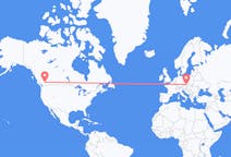 Flyreiser fra Kamloops, Canada til Brno, Tsjekkia