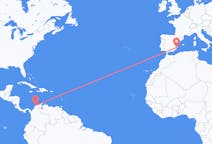 Flyg från Barranquilla, Colombia till Alicante, Colombia