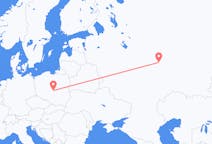 Flights from Cheboksary, Russia to Łódź, Poland