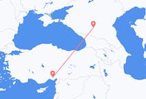 出发地 俄罗斯出发地 矿物质沃迪目的地 土耳其阿达纳的航班