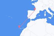 Flyg från Santa Cruz de La Palma till Biarritz