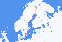 Fly fra Ronneby til Kittilä