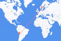 Flights from Antofagasta, Chile to Gothenburg, Sweden