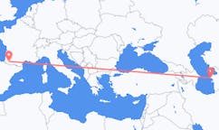 เที่ยวบิน จาก Türkmenbaşy, เติร์กเมนิสถาน ถึงโป, ฝรั่งเศส