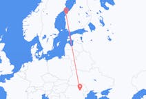 Flyreiser fra Bacau, til Vasa