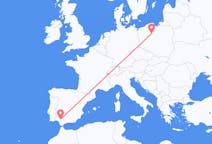 Flights from Seville in Spain to Bydgoszcz in Poland