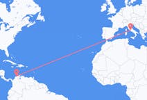 Flights from Santa Marta, Colombia to Rome, Italy