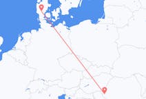 Flyreiser fra Timișoara, Romania til Billund, Danmark