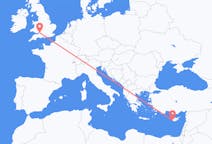 Flyreiser fra Bristol, England til Páfos, Kypros